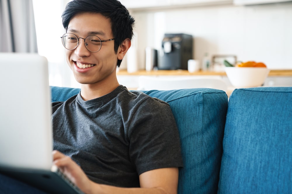 Image of happy employee