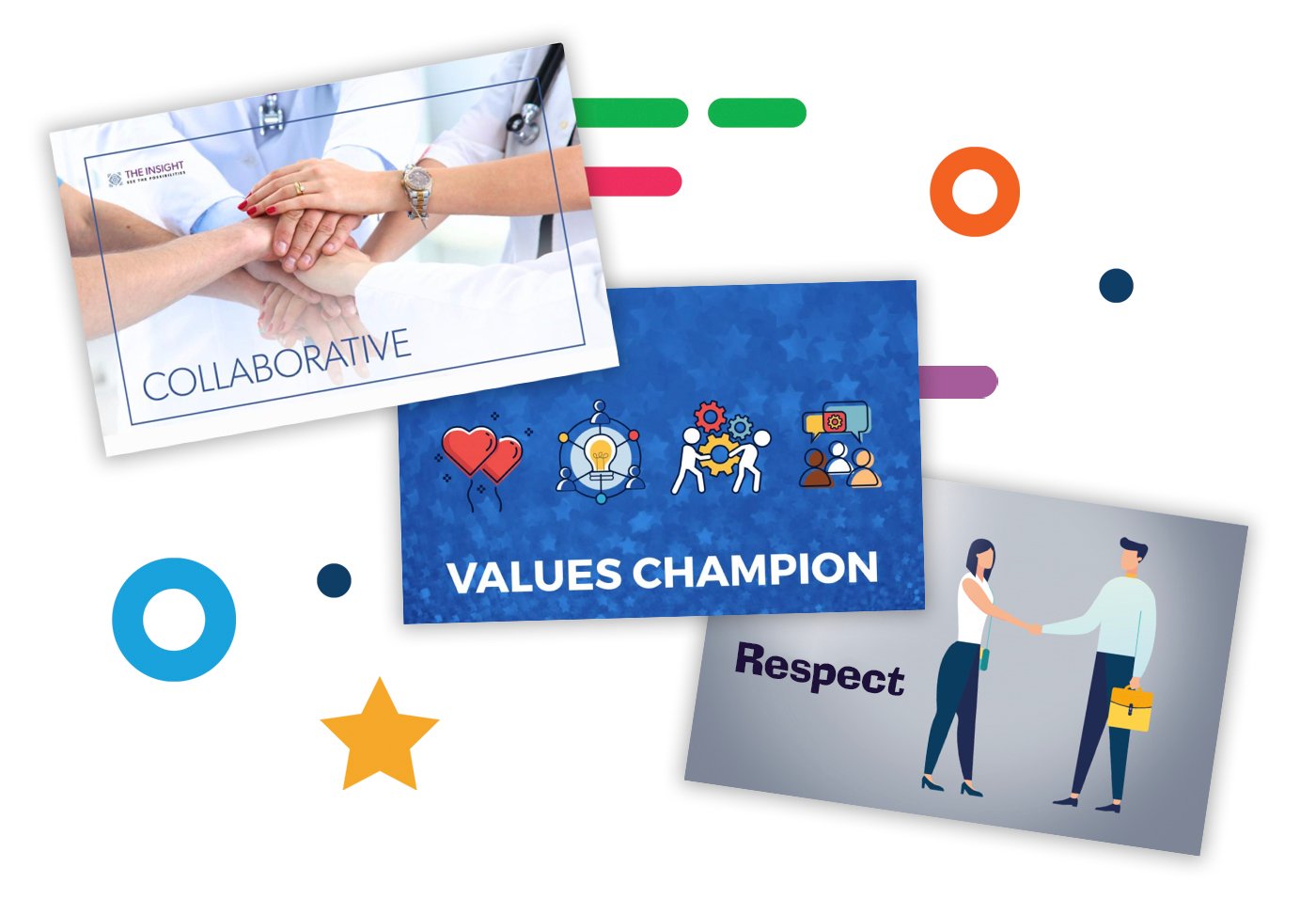 peer-to-peer recognition - eCard examples